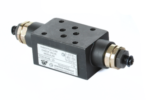 [TCM-10-AB] FLOW CONTROL & CHECK VALVE ( MODULAR )